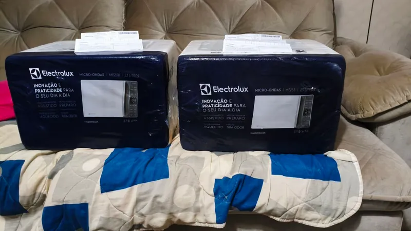 Micro-ondas em promoção por R$ 49